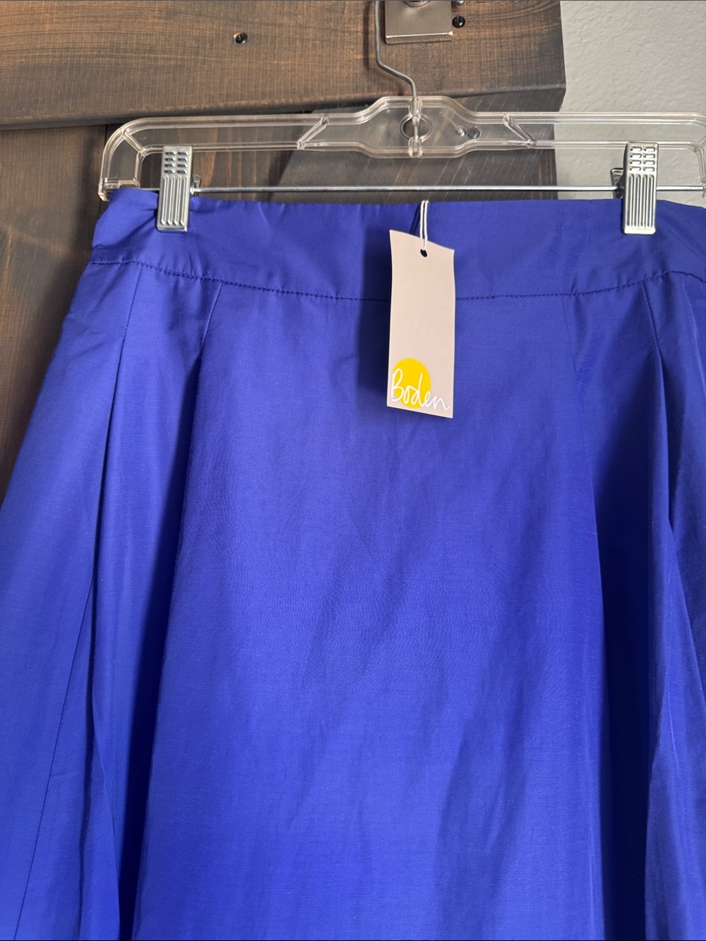 Blue A-Line Midi Skirt - Boden - Picture 2 of 3